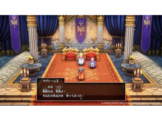 �u�h���S���N�G�X�gI�v�p�[�g�̃Q�[����ʁi��PC�ł̊J�����̂��̂ł��j