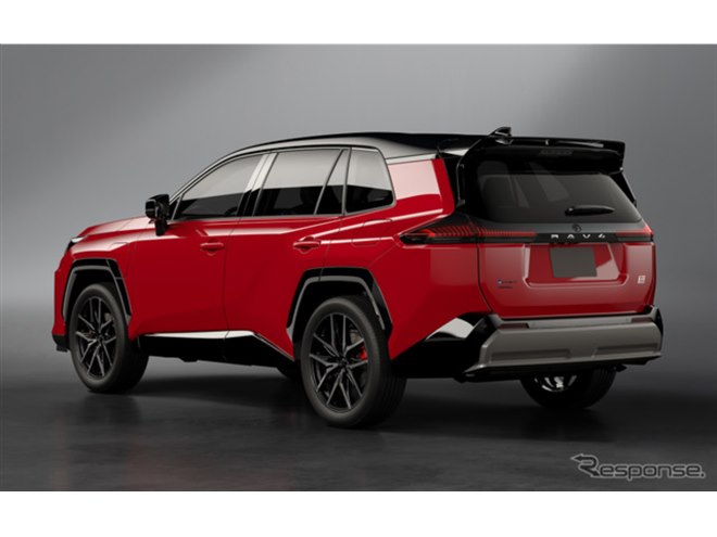 トヨタ RAV4 新型】機能美を追求したデザインと走る楽しさ味わえる「GR