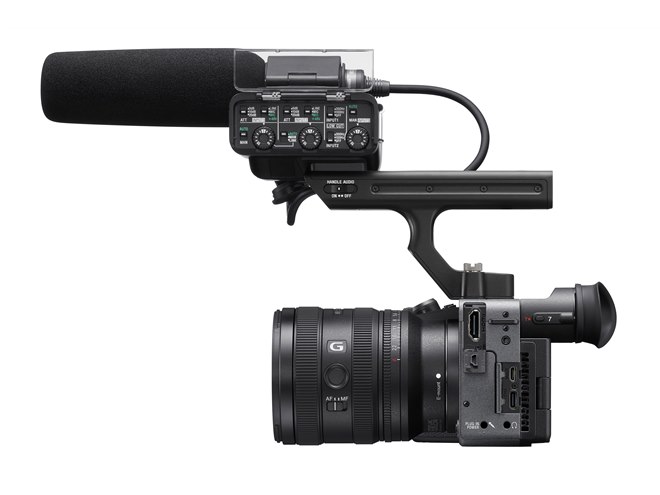 ソニー、チルト式ファインダー搭載の映像制作用カメラ「Cinema Line