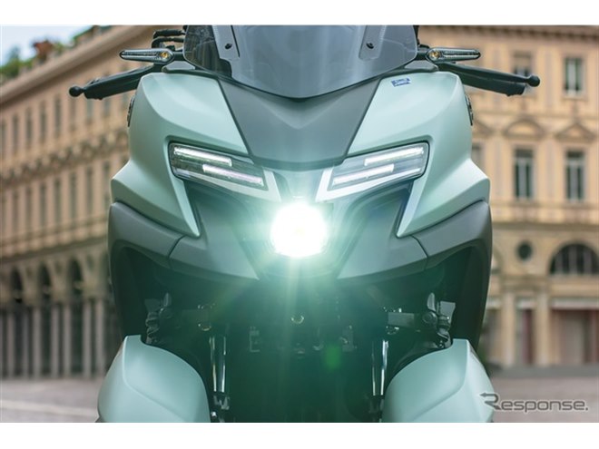 YZF顔のイケメン」シャープに進化したヤマハ『トリシティ125』2025年