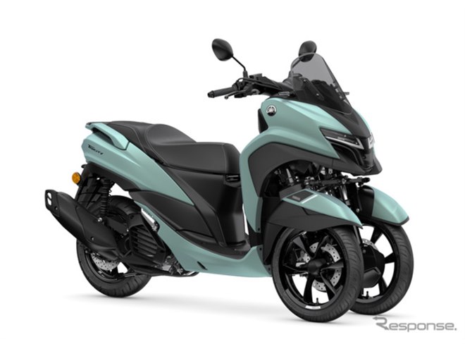 YZF顔のイケメン」シャープに進化したヤマハ『トリシティ125』2025年