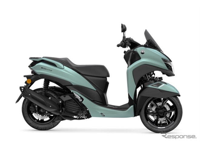 YZF顔のイケメン」シャープに進化したヤマハ『トリシティ125』2025年