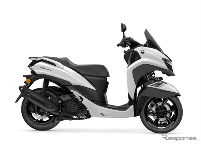 YZF顔のイケメン」シャープに進化したヤマハ『トリシティ125』2025年