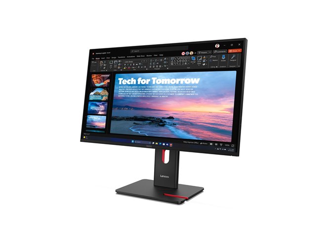 レノボ、2560×1440表示に対応した27型液晶ディスプレイ2モデル