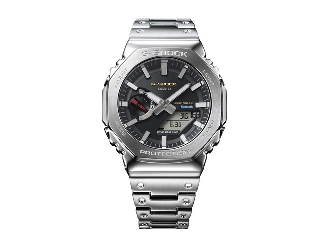カシオ「G-SHOCK」、初号機のダイヤルカラーを受け継いだフルメタル