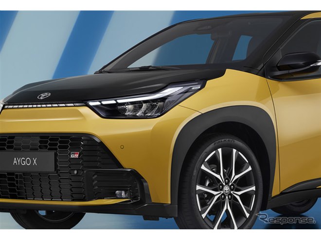 GRスポーツ」がトヨタ最小SUV『アイゴX』にも登場！ 斬新