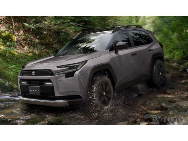 トヨタ RAV4 新型】「アウトドア派必見！」冒険心をかき立てる