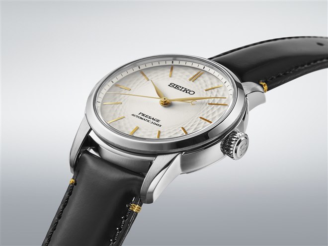 セイコー、伝統工芸と革新技術が融合した有田焼「無釉」ダイヤル限定