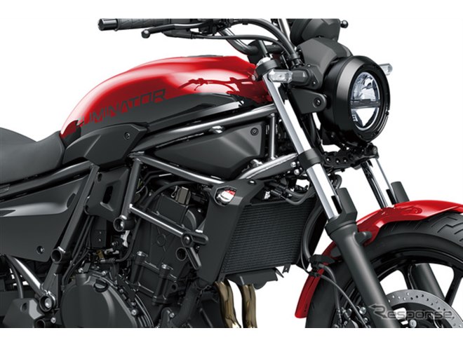 インペリアルレッド」際立つ！ カワサキ『エリミネーター PLAZA