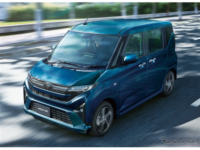 低くてスッキリ」新型ダイハツ『ムーヴ』、スライドドア採用で
