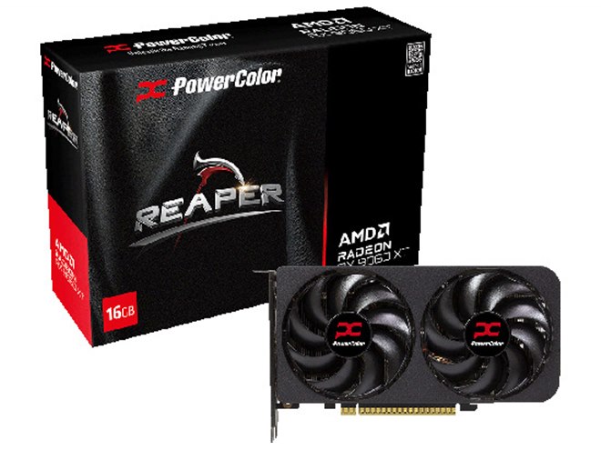 グラフィックボード・グラボ・ビデオカード PowerColor Radeon RX 6800 XT 16GB PowerColor、「Radeon RX 9060 XT」搭載ビデオカード4モデル