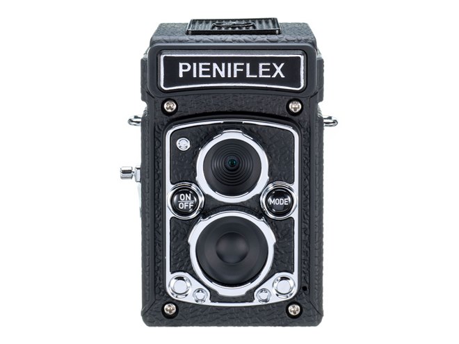 新品 Kenko トイデジタルカメラ PIENIFLEX M KC-FM12 ケンコー、二眼レフのような撮影スタイルを採用した「トイカメラ