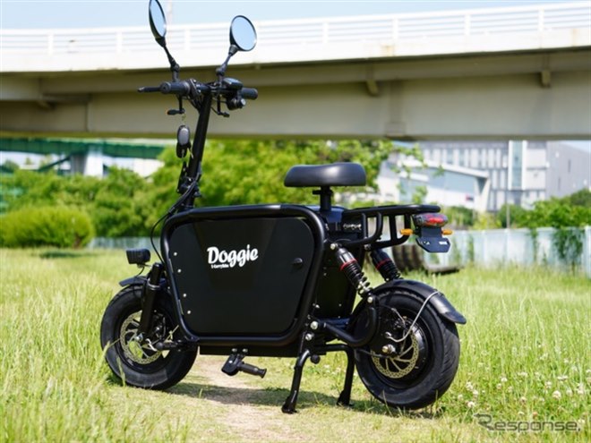 ペットと乗れるバイク　E-Carry Bike Doggie ペットと乗れるバイク「 E-Carry Bike Doggie 」ドギー 原付 愛犬と