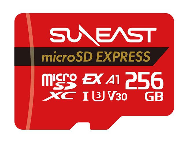 SUNEAST、Nintendo Switch 2動作確認済みmicroSD Expressカード