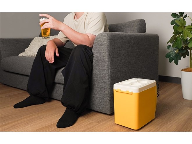 缶専用コンパクト冷蔵庫 黒 サンコー、6缶パックがそのまま入るビール専用小型冷蔵庫 - 価格.com