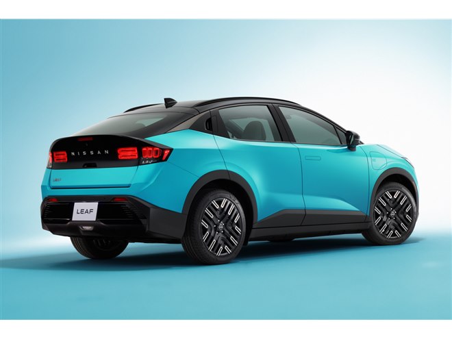 日産が新型EVの3代目「リーフ」を発表 600kmを超える航続距離を実現