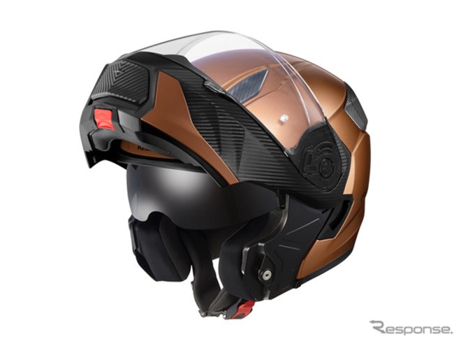 Ryuki Kabuto フルフェイスヘルメット、BCOM付き B+COM ONE バイク用インカム フルフェイスヘルメット取付方法