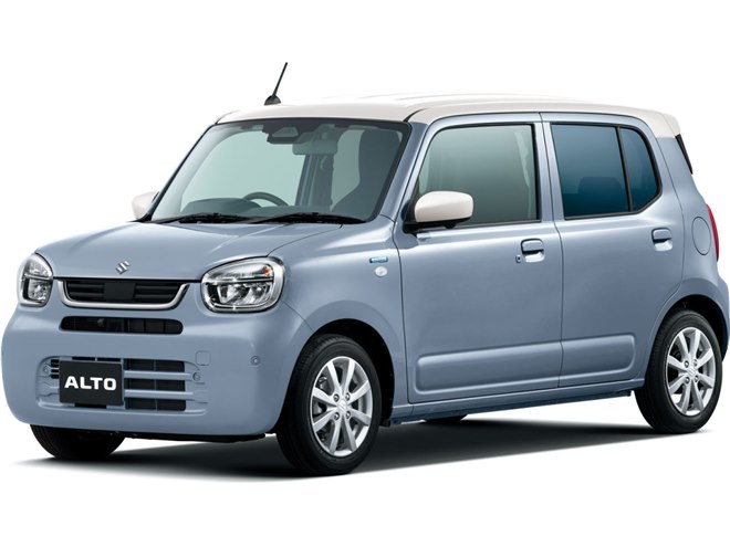スズキが「アルト」を一部仕様変更 空力性能強化でクラストップの低