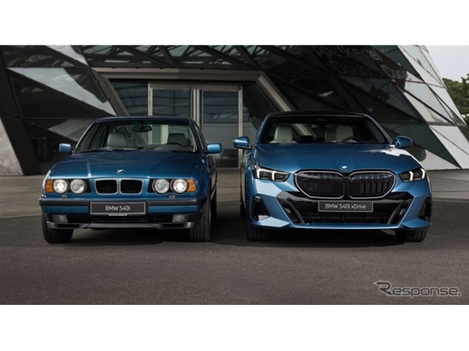 BMW『5シリーズ』の本質を表現した「540i xDriveレガシィエディション