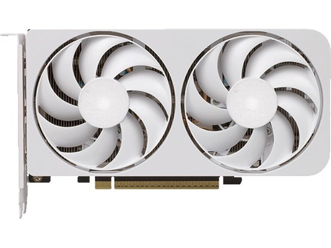 玄人志向、「Radeon RX 9060 XT」を搭載したホワイトモデルのビデオ