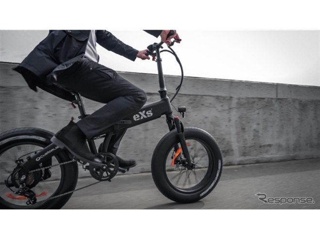 航続80kmの折りたたみ電動アシスト自転車「eXs Street」、14万