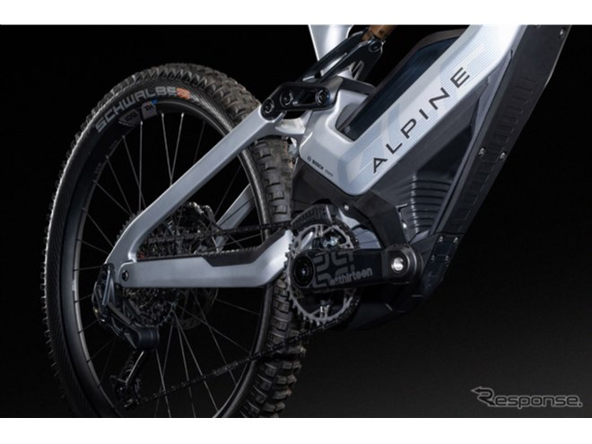 アルピーヌと仏ラピエール、約200万円の高級電動マウンテンバイク発表