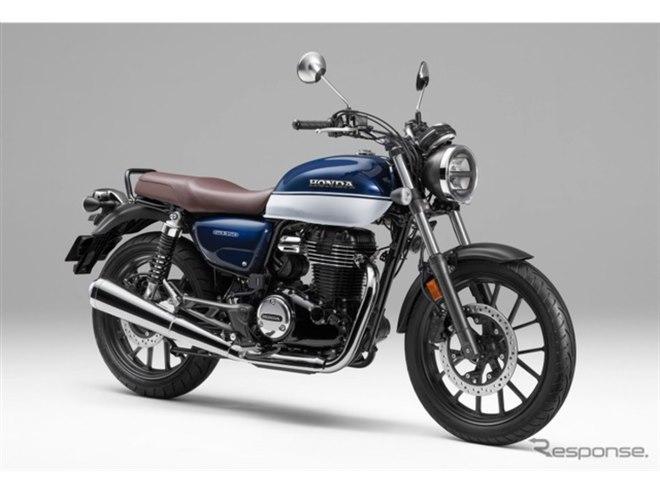 ホンダ『GB350』に海外版で人気の2トーンカラー採用！ メーターも新