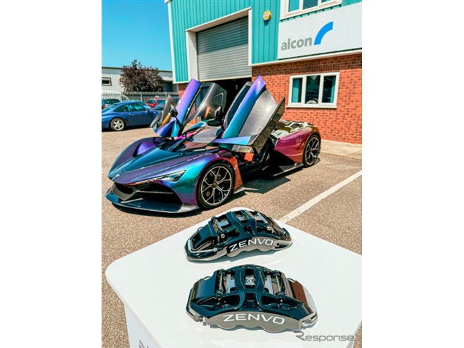 1850馬力を受け止めるブレーキはアルコン製、デンマークのハイパーカー