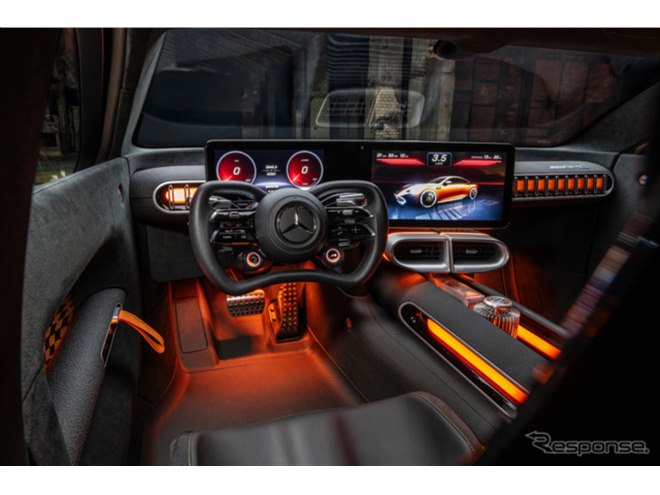 これが未来のメルセデス!? AMGが斬新すぎる4ドアスポーツ発表、3