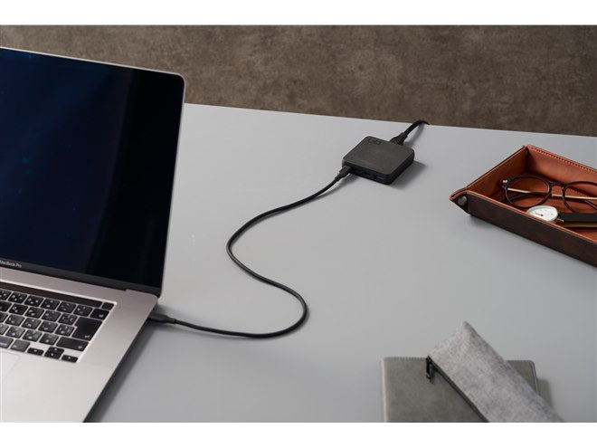 CIO、16.8mmの薄型充電器「NovaPort SLIM QUAD for DESK 67W