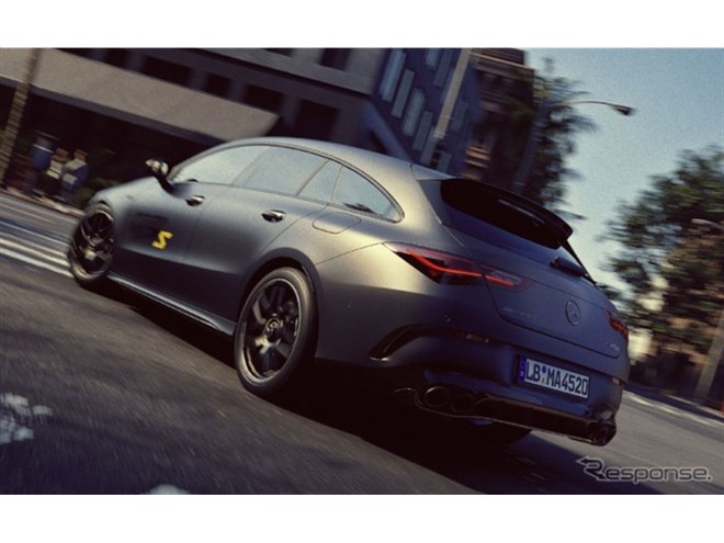 ベンツ CLA45S AMG エンブレム C118 マットブラック　艶消し黒 ベンツ CLA45S AMG エンブレム C118 マットブラック 艶消し黒