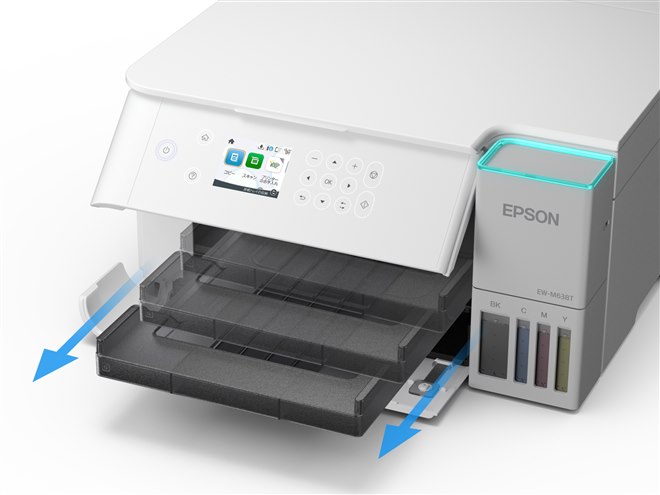エプソン、インク補充がスムーズになったエコタンク搭載の