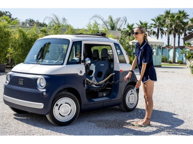 フィアットが水着ブランド「ヴィルブルカン」とコラボ！ 開放感