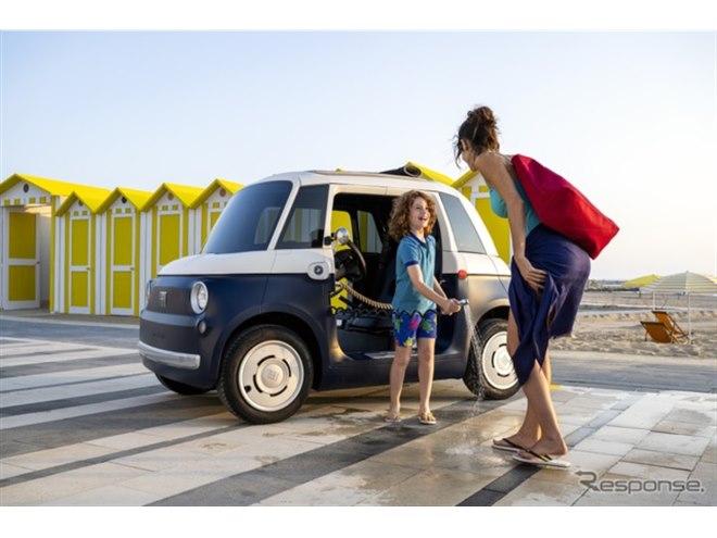 フィアットが水着ブランド「ヴィルブルカン」とコラボ！ 開放感