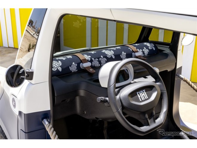 フィアットが水着ブランド「ヴィルブルカン」とコラボ！ 開放感