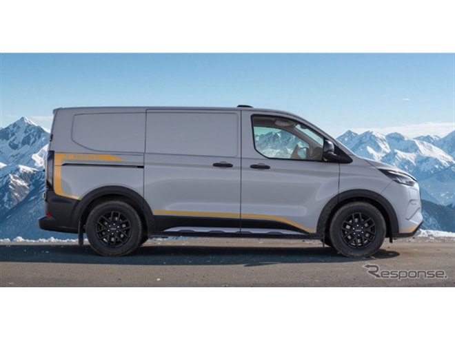 フォードトランジット新世代 V348 A ピラー電気メッキトリム 23 2ps 画像・写真 | タフな商用車フォード・トランジットに、3つの新顔