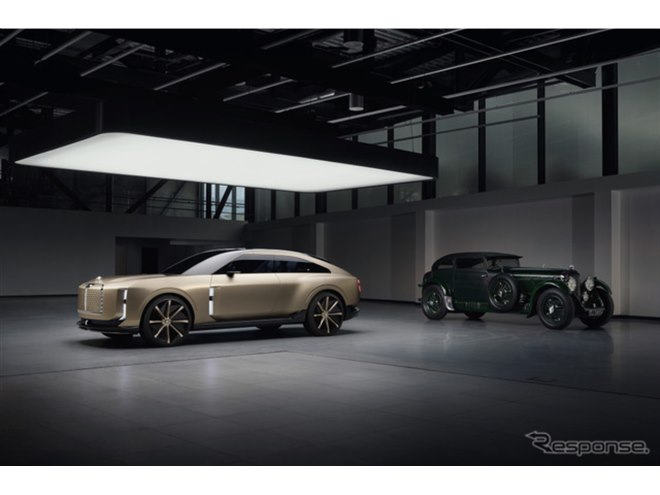 ベントレー「EXP 15」発表、次世代EVのデザイン提示…2026年の市販車を