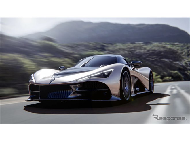 新型ハイパーカー『オーロラ』、外観デザイン確定…1850馬力