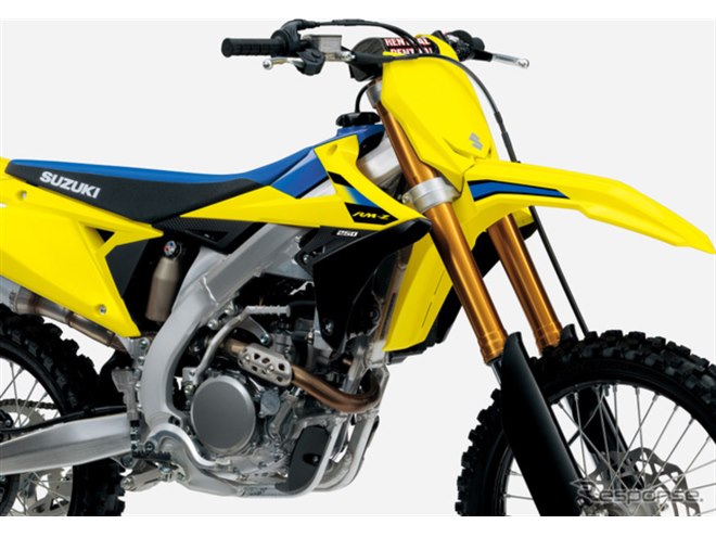 スズキのモトクロッサー『RM-Z250』2026年モデル発売、新色は