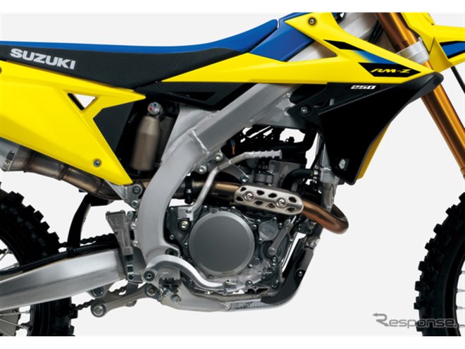 スズキのモトクロッサー『RM-Z250』2026年モデル発売、新色は
