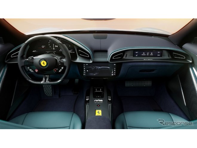 ステアリングカーボン調 レッド フェラーリカスタム仕様 ステアリングカーボン調 レッド フェラーリカスタム仕様