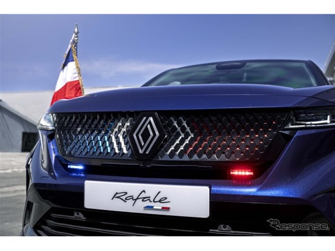 ルノー、新型「大統領専用車」を発表…装甲システム搭載のハイブリッド