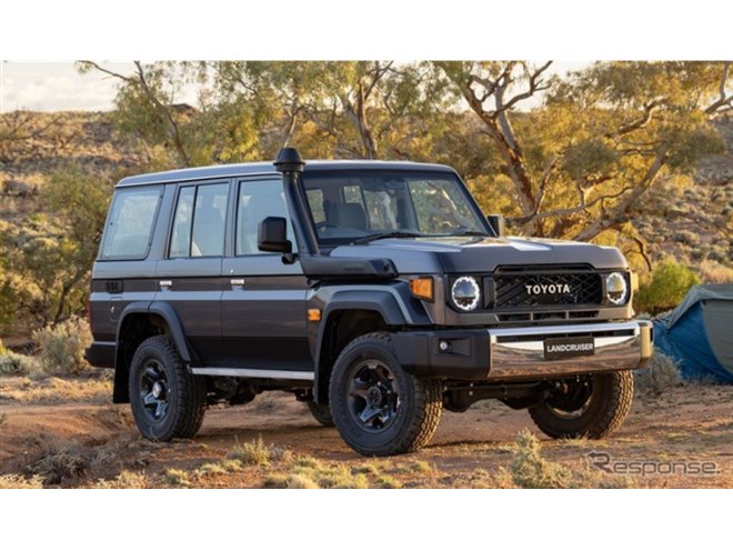 トヨタ『ランドクルーザー70』豪州で強い需要、「GXLワゴン」AT車の