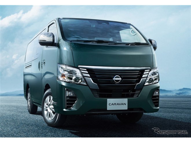 日産始まったな」新型『キャラバン』が話題に！アウトドア向け装備も