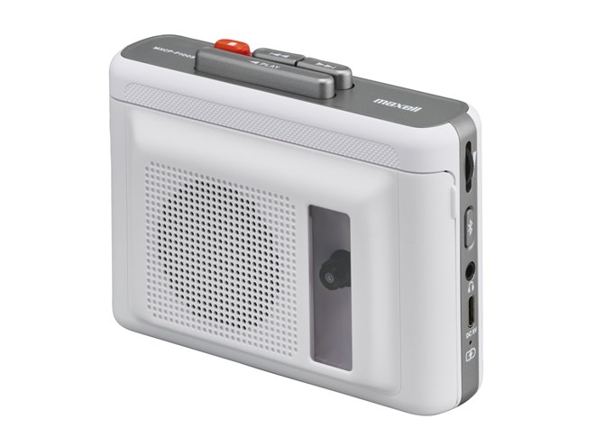 MXCP-P100 ホワイトmaxell 新品　ステレオカセットプレーヤー MXCP-P100Bluetooth対応ポータブルカセットプレーヤー｜カセット
