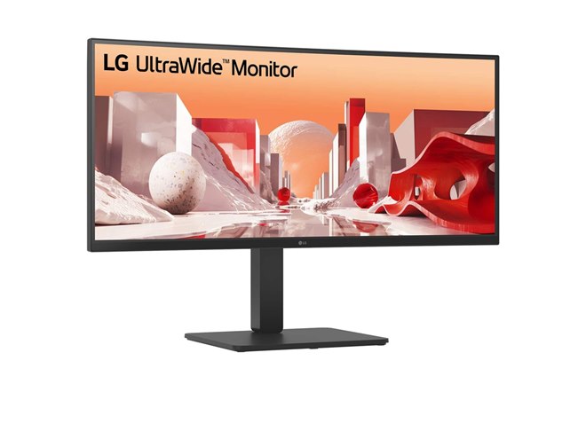 LG、3440×1440表示の34型ウルトラワイド曲面ディスプレイ