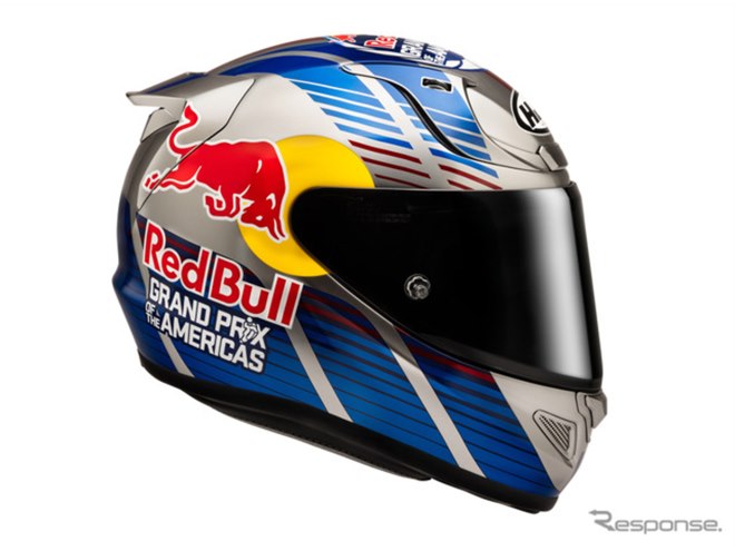 Ｂ*Ｙ様 HJC RPHA1N レッドブル オースティンGP 新品未使用 HJC RPHA 1 Mini Red Bull Austin GP Replica Motorcycle Helmet