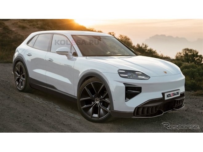 ポルシェ　カイエン 歴代最強？ 新型ポルシェ『カイエン』はこうなる！ 最上級グレードは