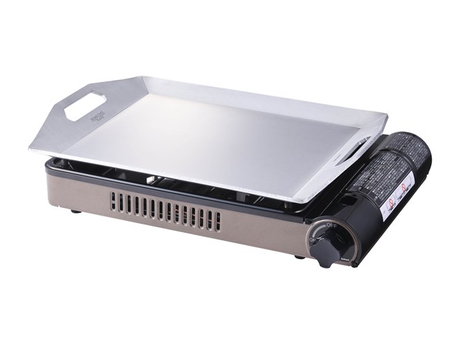 IESAUNAHEAT＋カバー＋天板＋鉄板＋風除け＋約3回分のオイル＋底上げ版 イワタニ、家庭で本格鉄板焼き体験が叶う「ホームシェフプレート