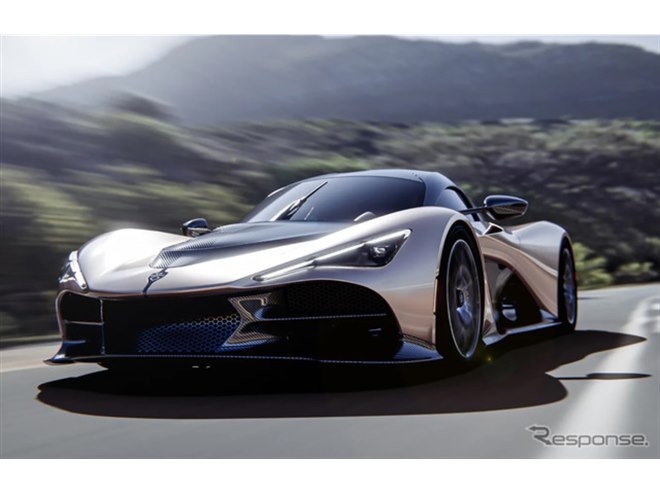 新型ハイパーカー『オーロラ』、今度は米「モントレーカーウィーク2025